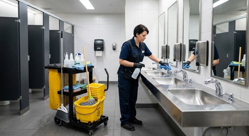 Commercial Restroom Cleaning in Frisco, TX