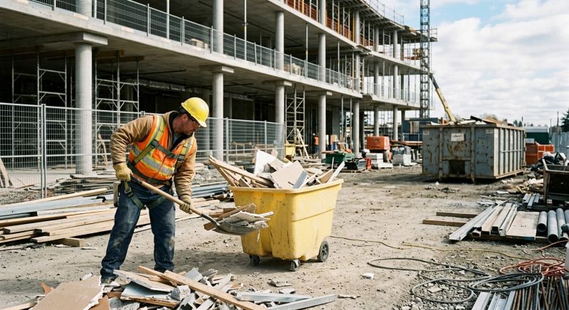 Construction Debris Cleanup in Newark, DE