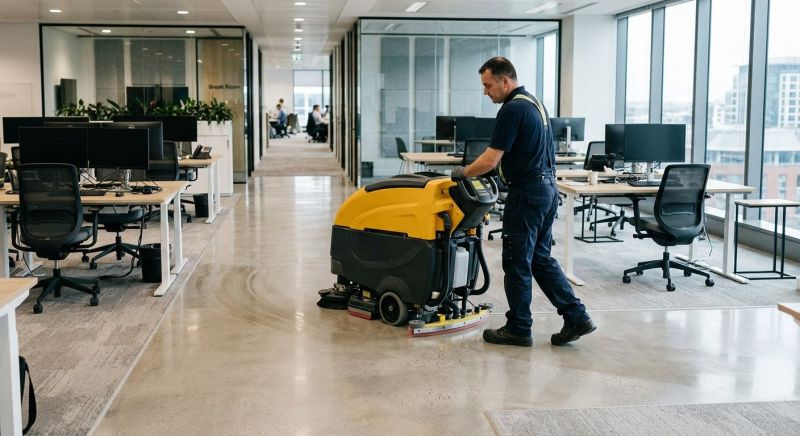 Office Floor Cleaning in Conroe, TX