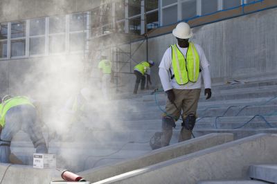 site cleanup and post construction cleaning