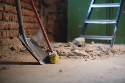 site cleanup and post construction cleaning