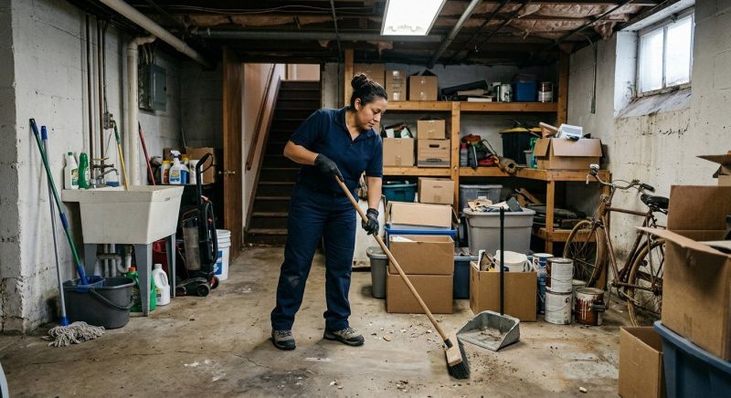 Basement Cleaning Service in Frisco, TX
