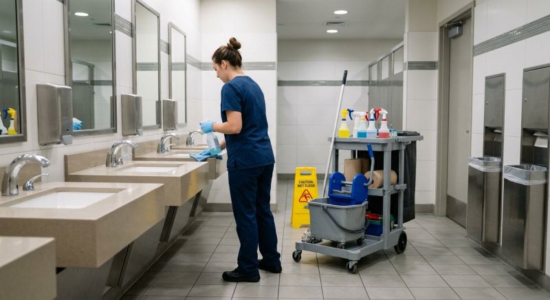 Commercial Restroom Cleaning in Conroe, TX