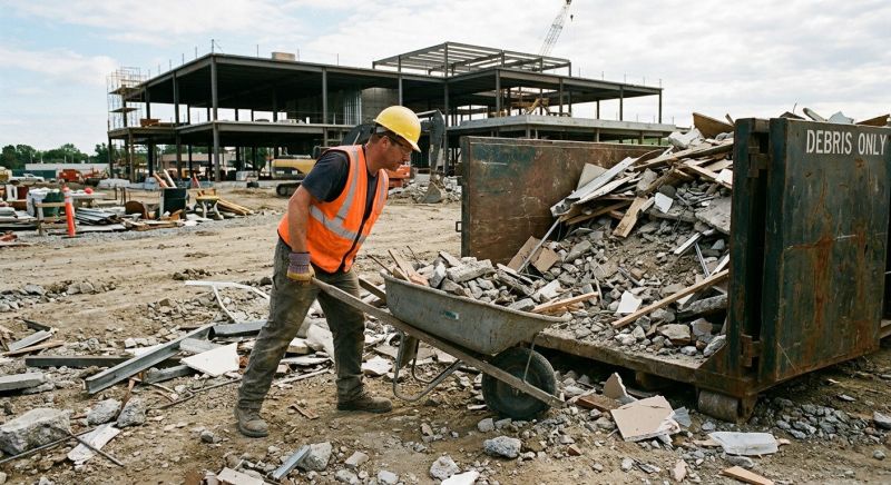 Construction Debris Cleanup in Baltimore, MD