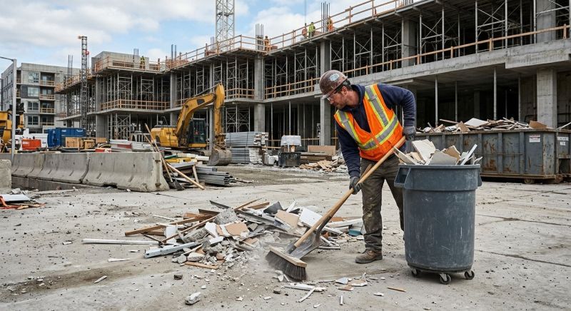 Construction Debris Cleanup in Baltimore, MD