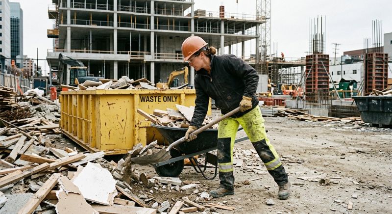 Construction Debris Cleanup in Newark, DE