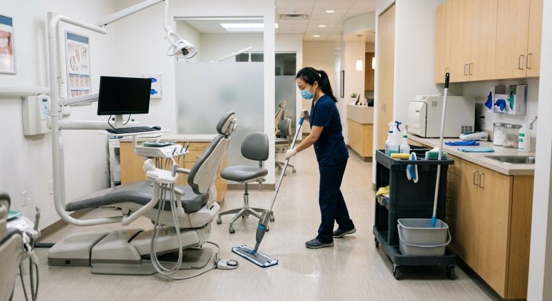 Dental Clinic Cleaning in New Braunfels, TX