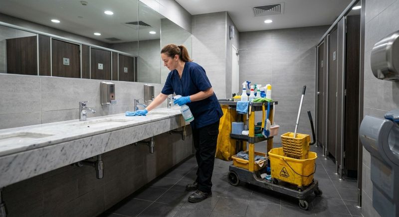 Office Bathroom Cleaning in Shreveport, LA
