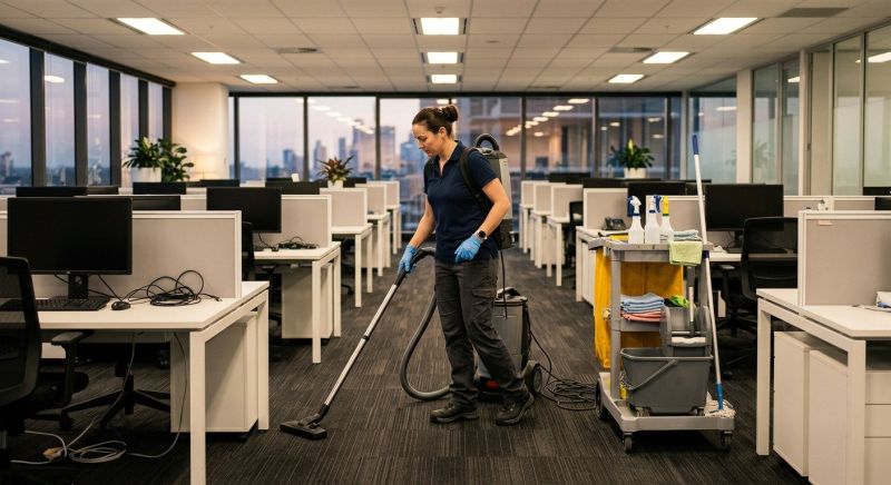Office Floor Cleaning in Frisco, TX
